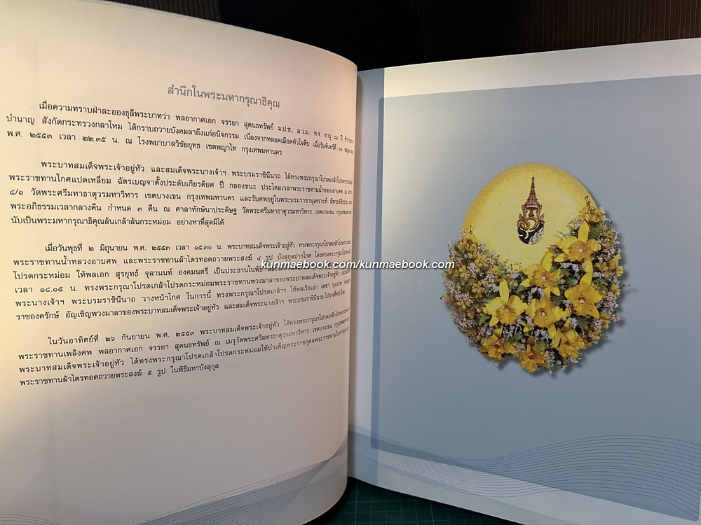 อนุสรณ์ในงานพระราชทานเพลิงศพ พลอากาศเอก จรรยา สุคนธทรัพย์