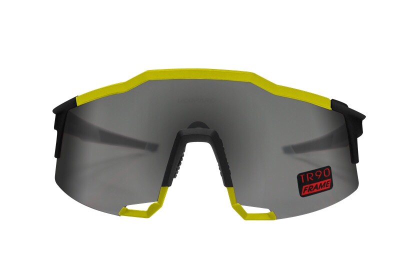 แว่นตา Leopard Vortex เลนส์สีตัดแสง Smoke Cycling Sunglasses, มีสีดำเขียว