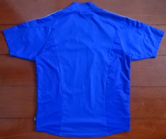 เสื้อฟุตบอล ทีมชาติฝรั่งเศส ชุดเหย้า ชุดลุยศึกฟุตบอลโลก 2002 L-Size / FRANCE Football Shirt Home Kit World Cup 2002 Jersey L-Size