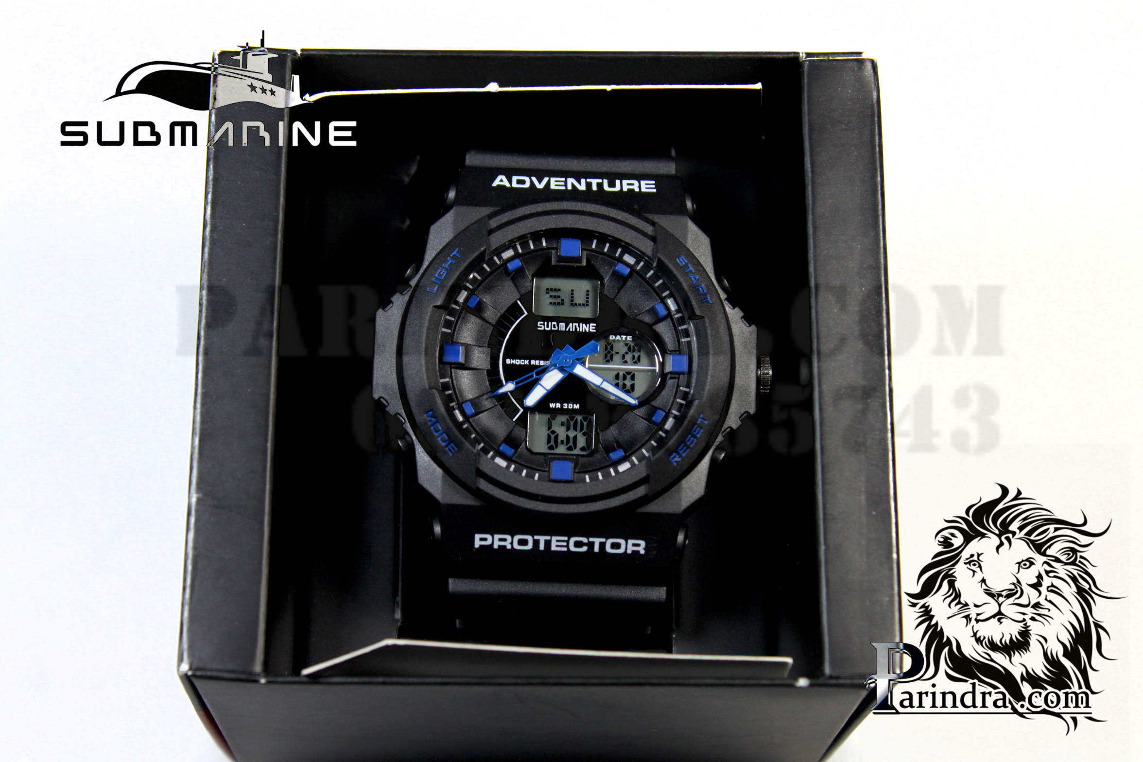 นาฬิกา US submarine Aventure Protecter รุ่น TP3141M สีดำน้ำเงิน