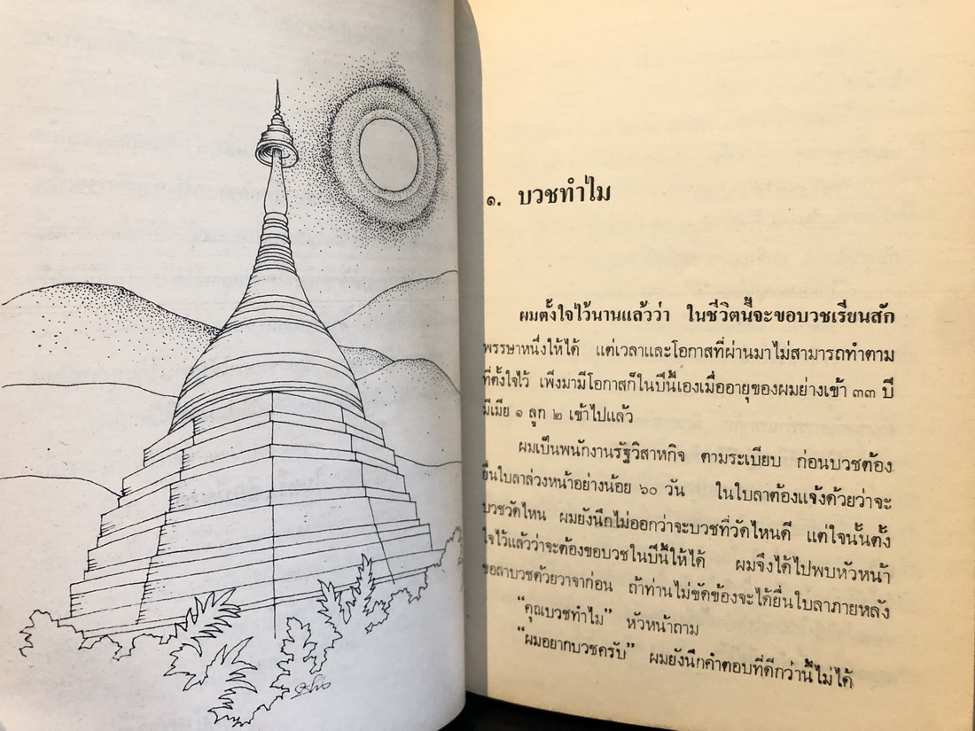 คนในผ้าเหลือง ผลงานของ ไมตรี ลิมปิชาติ