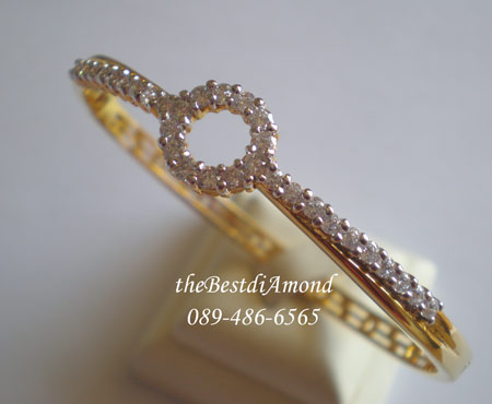 BB021+++กำไลcycle+++รูปแบบน่ารัก สวยหรู ทันสมัยมาก ตรงกลางเป็นวงกลมโปร่งๆฝังเพชร และ ด้านข้างตัวเรือนฝังเพชร งานสวยมากๆๆเหมือนของแท้เลยค่ะ