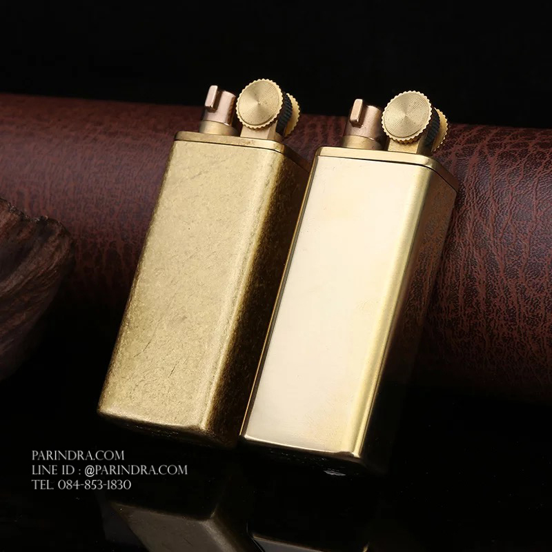 ไฟแช็กน้ำมัน ZORRO Premium Lighter 545 ทองเหลืองทั้งตัว