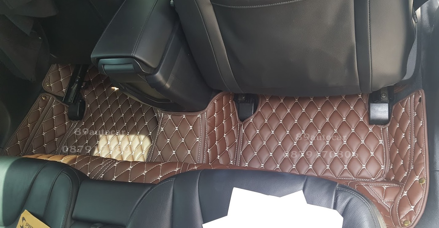 พรมปูพื้นรถยนต์ Volvo V40 สีกาแฟ เต็มคัน