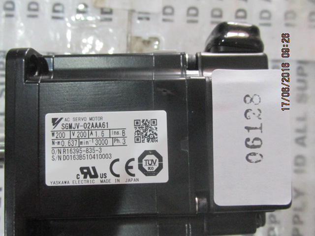 SGMJV-02AAA61 SERVO MOTOR " YASKAWA "