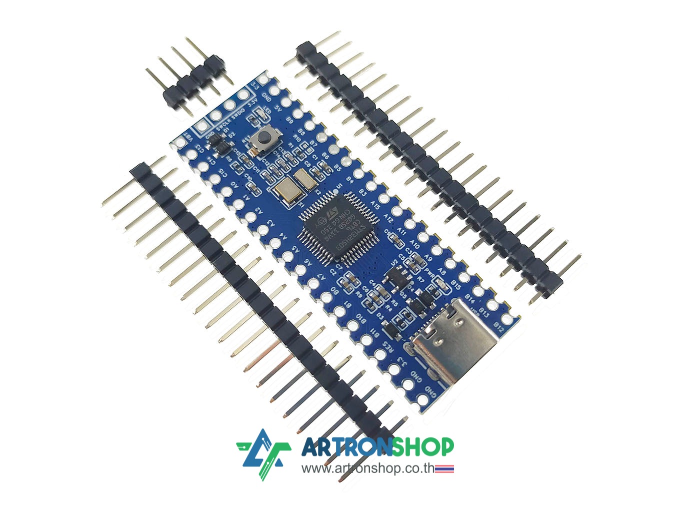 บอร์ดพัฒนา STM32H503 STM32H503CBT6 Arm Cortex-M33