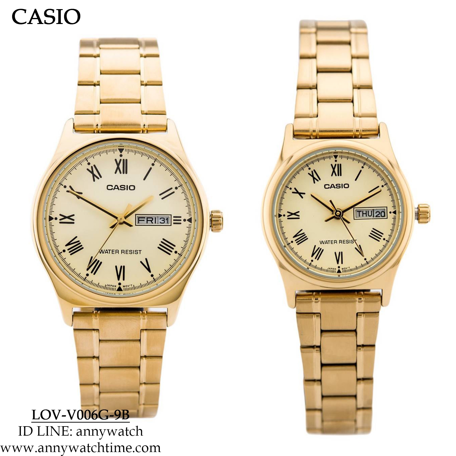 CASIO LOV-V006G-9B