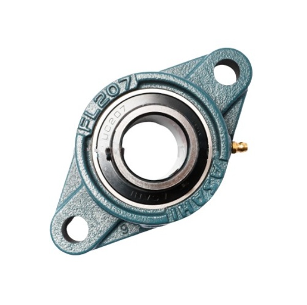 ตลับลูกปืนตุ๊กตา ทรงวงรี (รูปไข่) รูเพลา 35 มิลลิเมตร ASAHI อาซาฮี รุ่น UCFL207 Pn.A211-0145 (แท้) ##