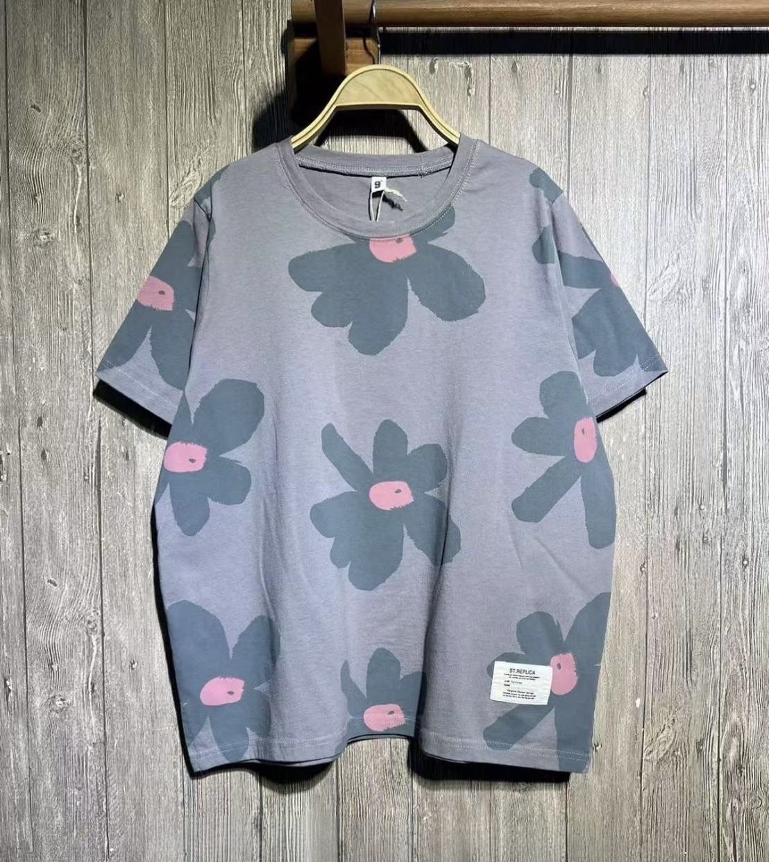 เสื้อยืดลายดอกไม้ 9am