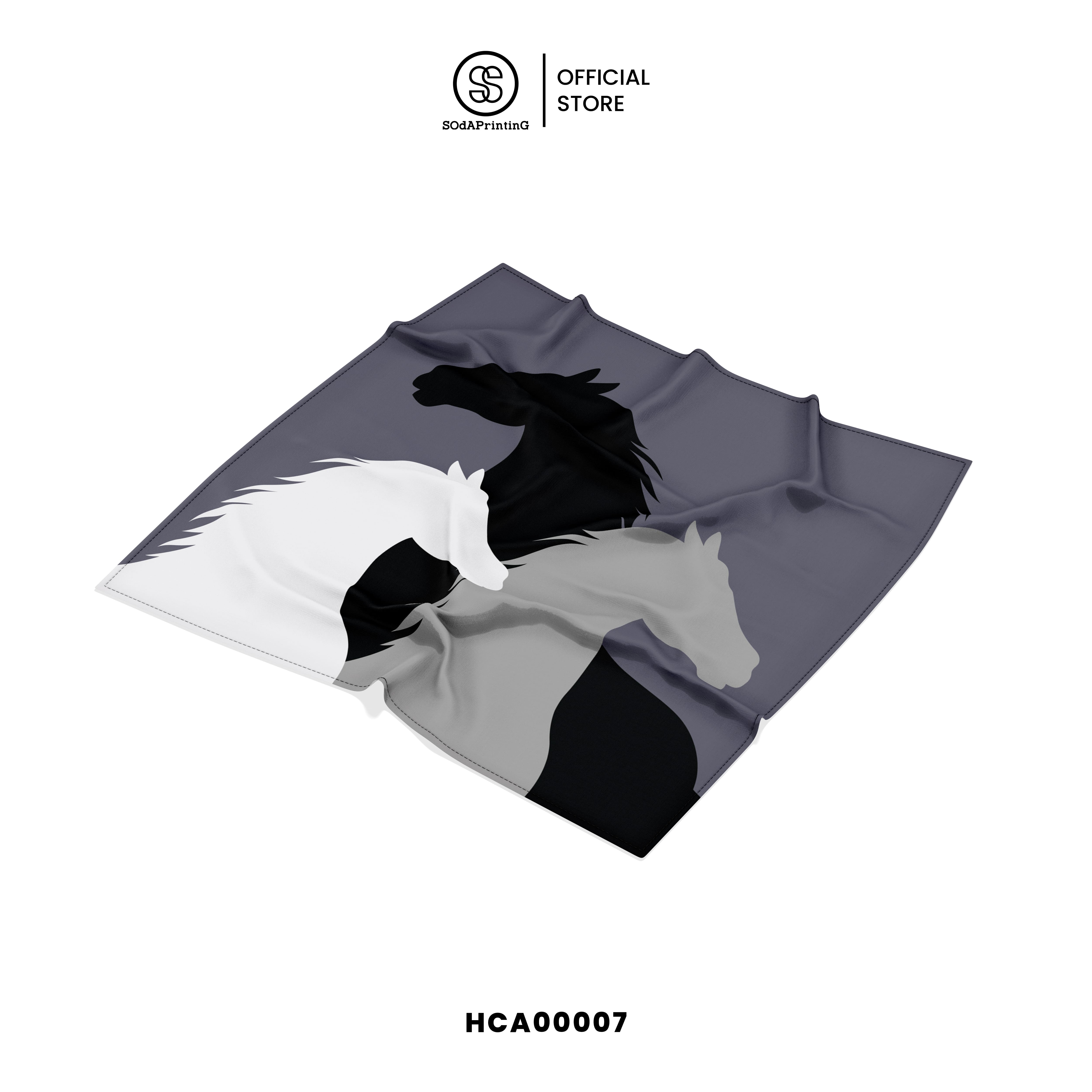 ผ้าเช็ดหน้า Celestial Horse Collection รหัส HCA00006-HCA00008 #Handkerchief #SOdAPrintinG