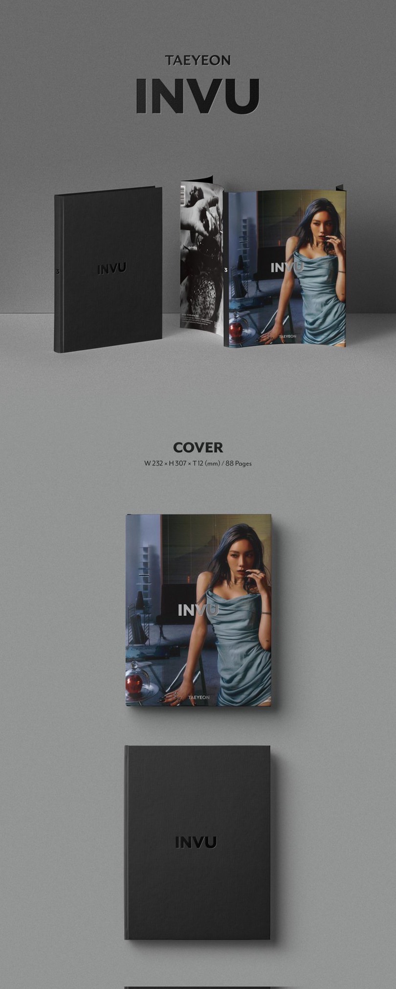 อัลบ้ัม #TAEYEON 3rd Album " INVU" ENVY Ver. (Limited)