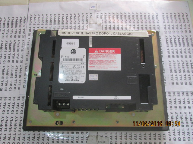 LCD TOUCH SCREEN “ ALLEN-BRADLEY ” รุ่น 2711-T10C8