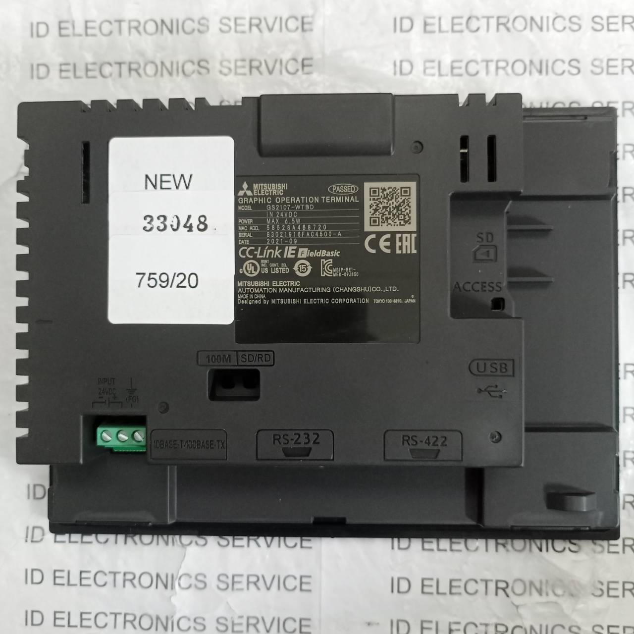 GS2107-WTBD HMI " MITSUBISHI "