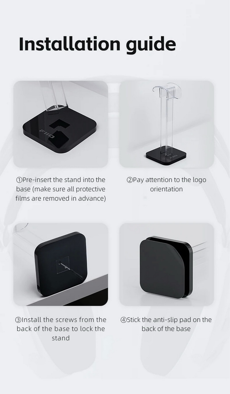 FiiO HS03A ขาตั้งหูฟัง Headphone ดูดีมีสไตล์ สำหรับแขวนหูฟังที่คุณชื่นชอบ