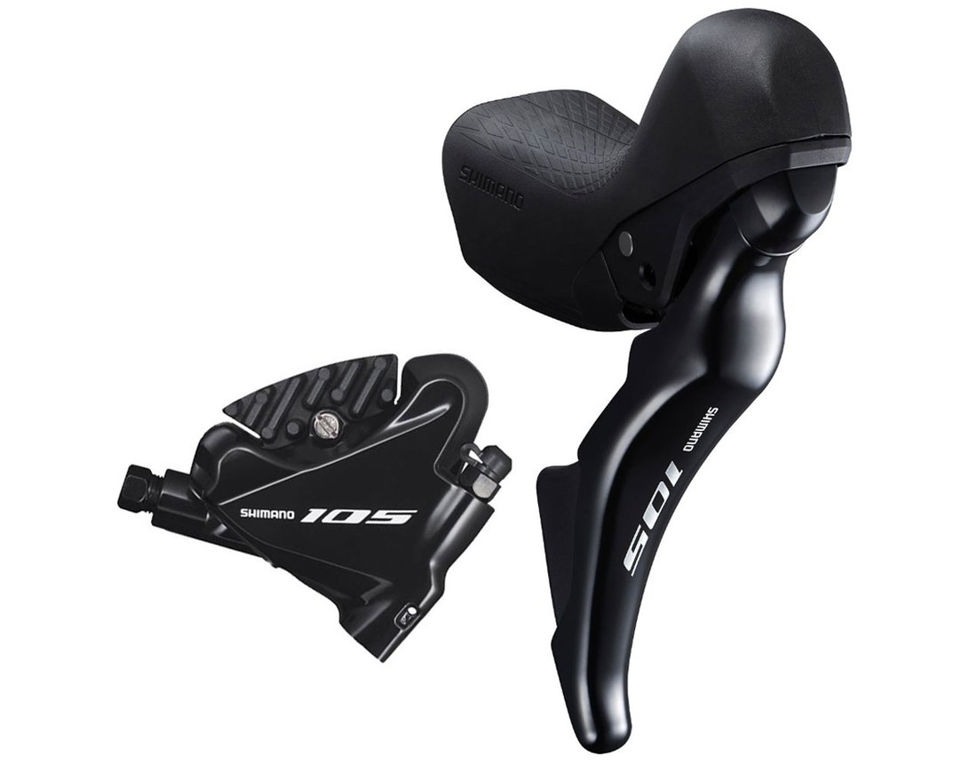 ชุดดิสเบลค 105 ประกอบเสร็จ, ST-R7025/BR-R7070, หน้า/หลัง, 1000/1700MM (รุ่นมือเล็ก)