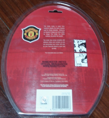 ปลอกครอบขวดเก็บความเย็น ฟุตบอล สโมสรแมนเชสเตอร์ ยูไนเต็ด - HOME KIT 2007/09 ใหม่ / MANCHESTER UNITED Football Club Bottle Cooler - HOME KIT 2007/09 NEW
