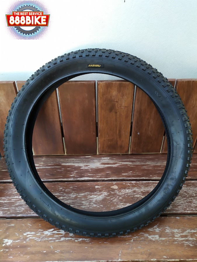 ยางนอกจักรยาน HASHIRU 26x4.0 (ขอบลวด)