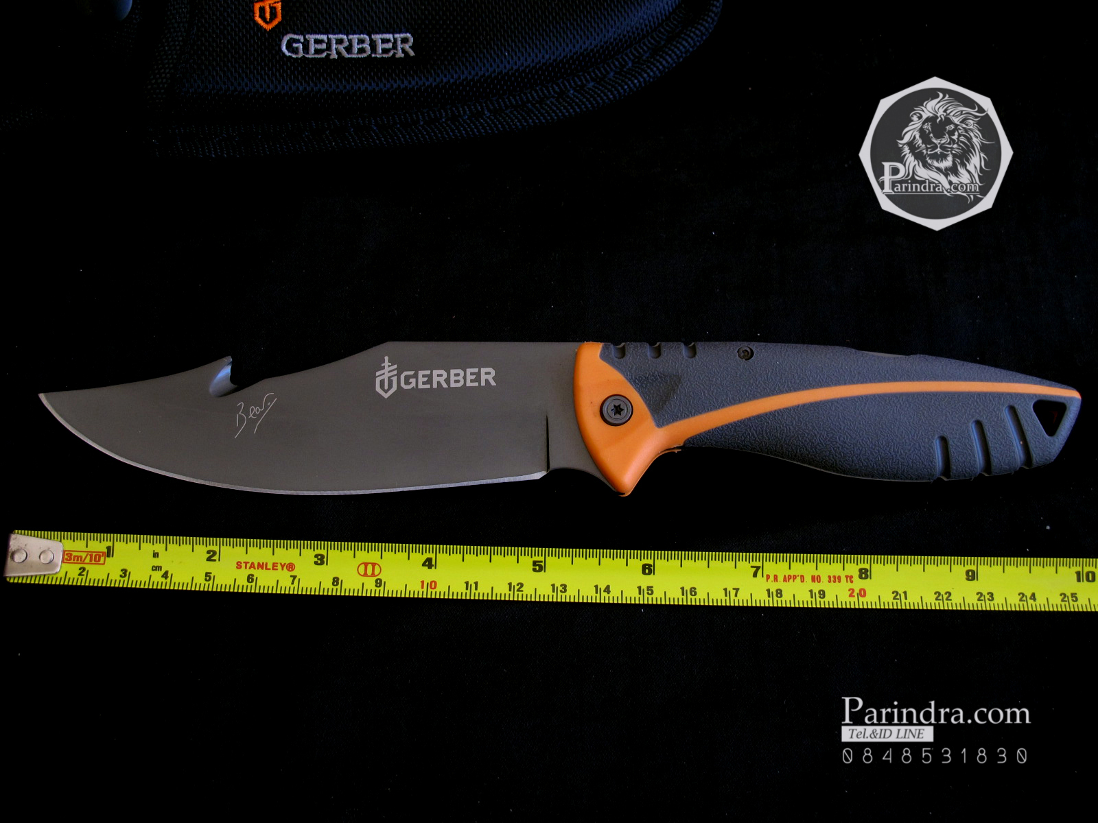 มีดใบตาย Gerber sheath knife model 31-000752 ปลายแหลมยาว ขนาด 10 นิ้ว (OEM)