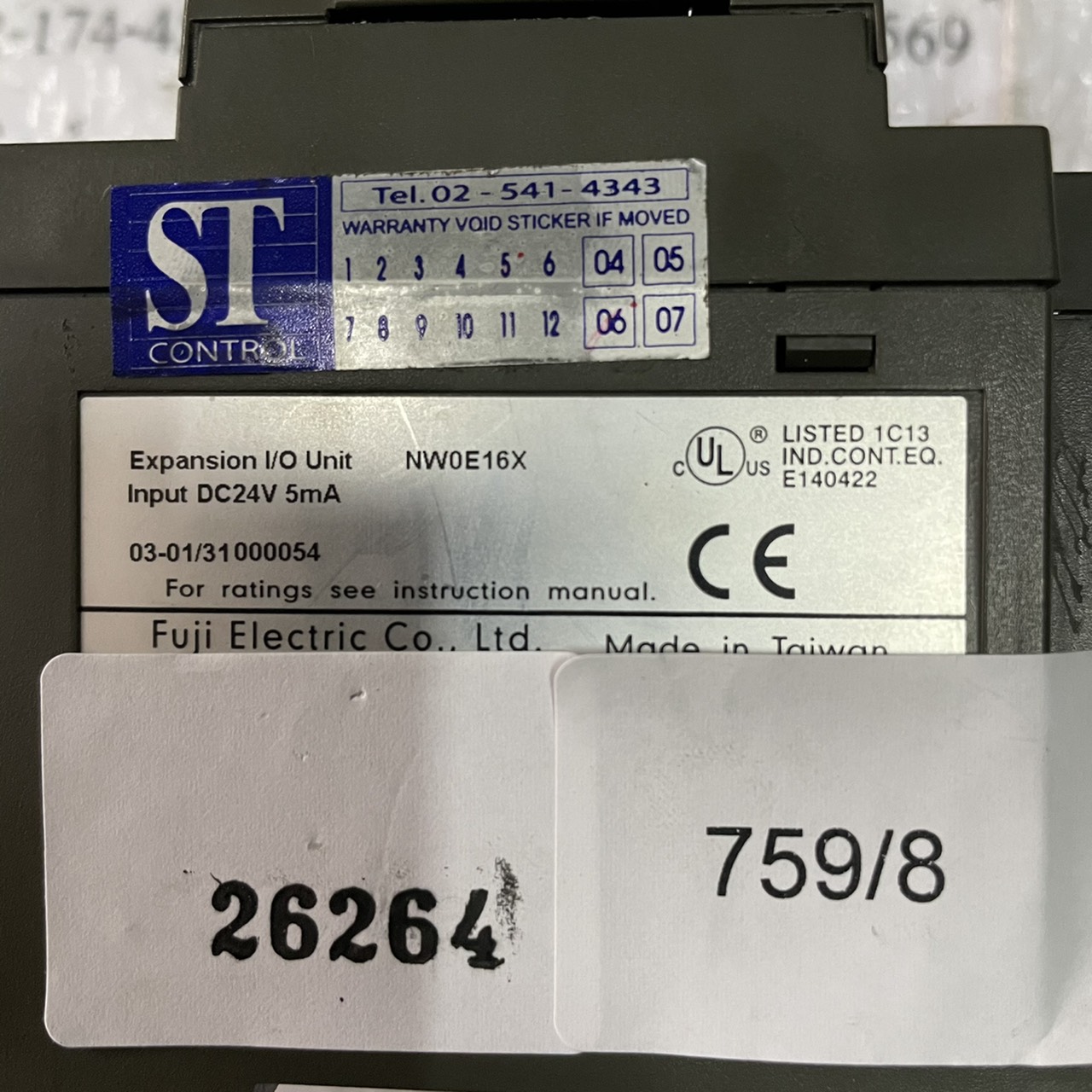 NW0E16X PLC " FUJI "