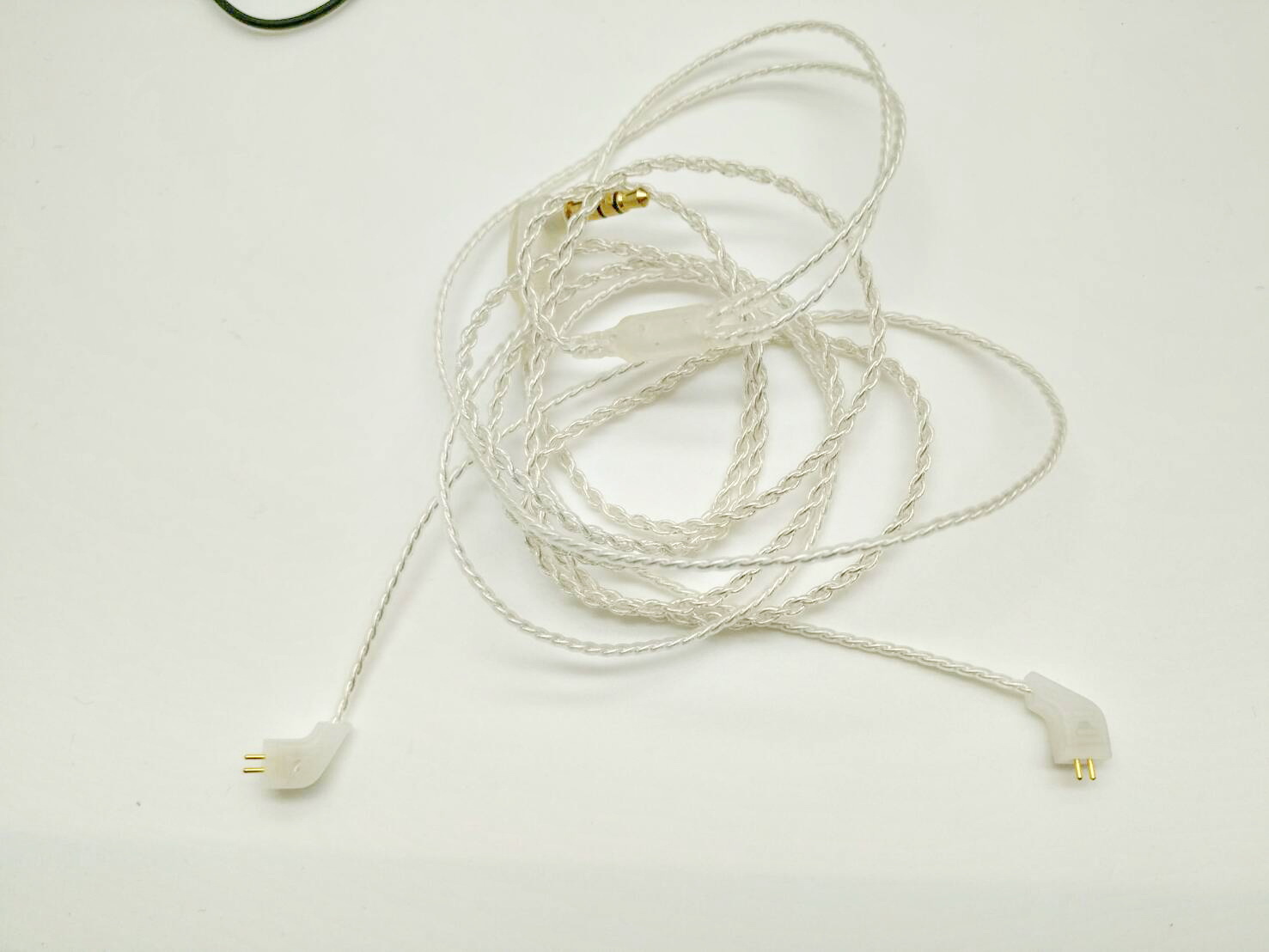 ขาย KZ สายเปลี่ยนหูฟัง KZ ZS3 , KZ ZS5 / ZST / ED12 สายทองแดงชุบเงินถัก