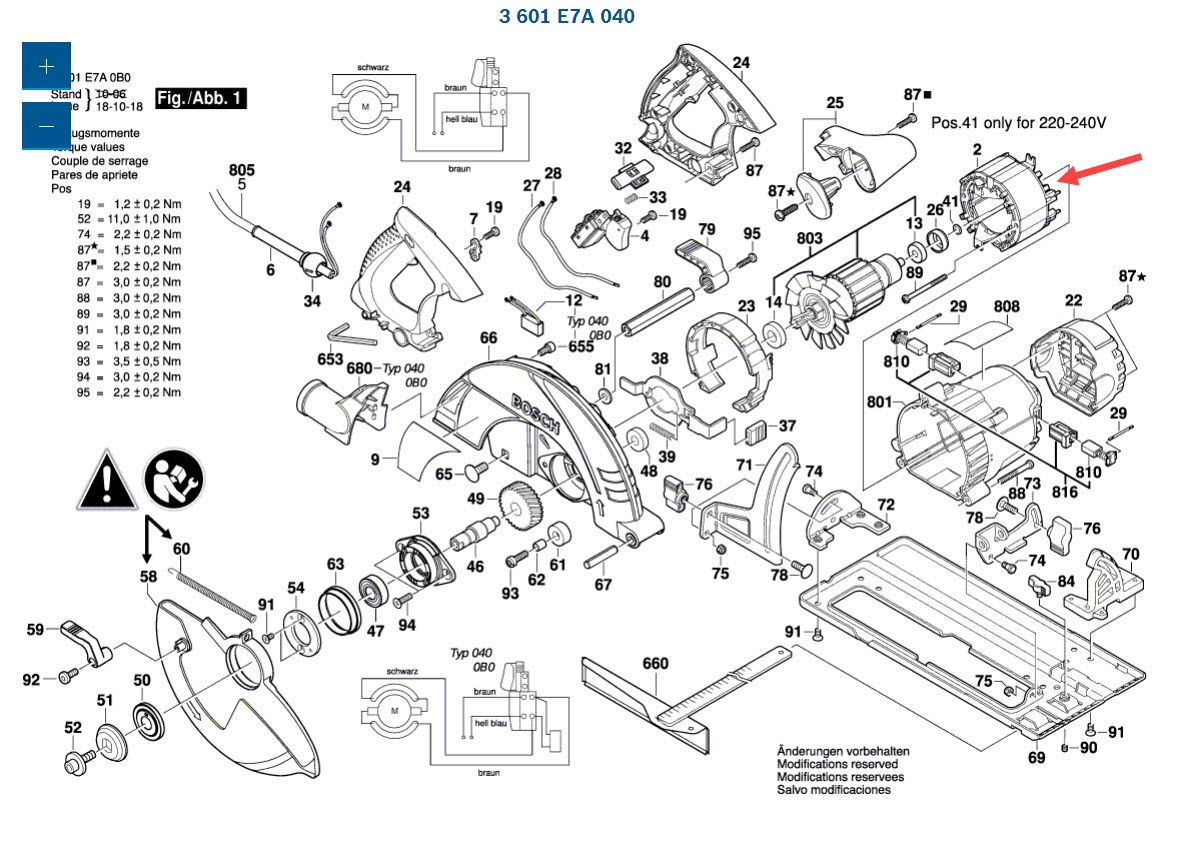 ฟิลคอยล์ เลื่อยวงเดือน BOSCH รุ่น GKS235(ไม่มี Turbo ต่อท้าย) (แท้)