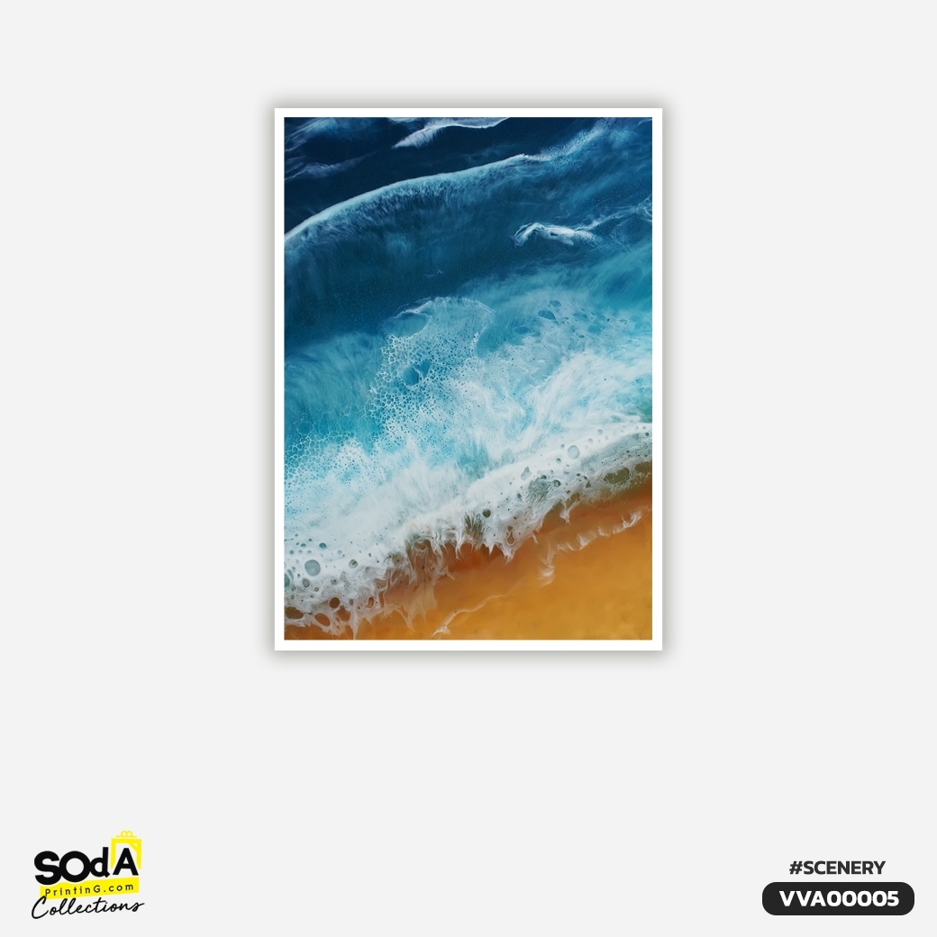 ภาพตกแต่งบ้านสำเร็จรูป Sea Waves VVA00005 #SOdAcollection #ภาพตกแต่งบ้านสไตล์วิวทิวทัศน์ #วิวทิวทัศน์ #SCENERY
