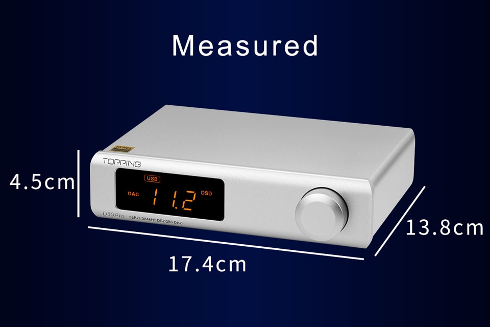 ขาย Topping D30 PRO DAC ตั้งโต๊ะ รองรับ Hi-Res ประกันศูนย์ไทย