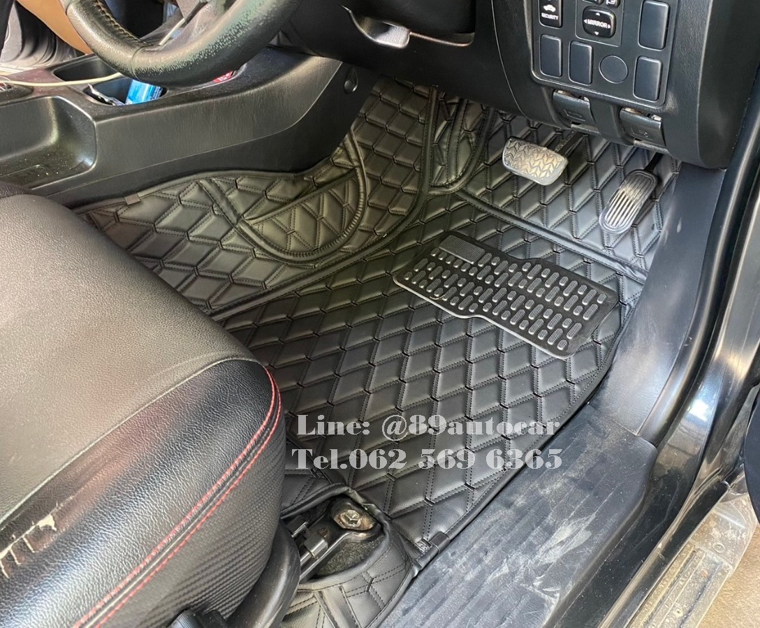 Toyota Vigo Cab (โตโยต้า วีโก้ แคป) ปูพรมVVIP สีดำด้ายดำ