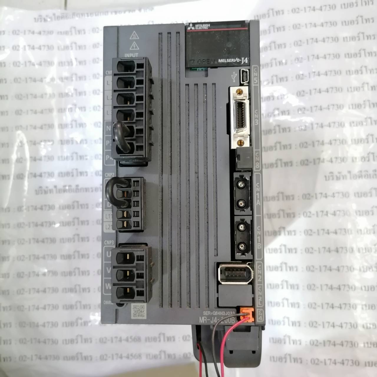 SERVO DRIVE “ MITSUBISHI ” รุ่น MR-J4-200B