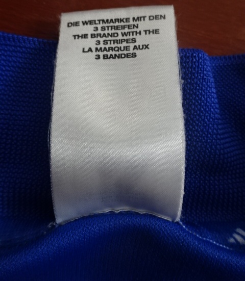 เสื้อฟุตบอล ทีมชาติฝรั่งเศส ชุดเหย้า ชุดลุยศึกฟุตบอลโลก 2002 L-Size / FRANCE Football Shirt Home Kit World Cup 2002 Jersey L-Size