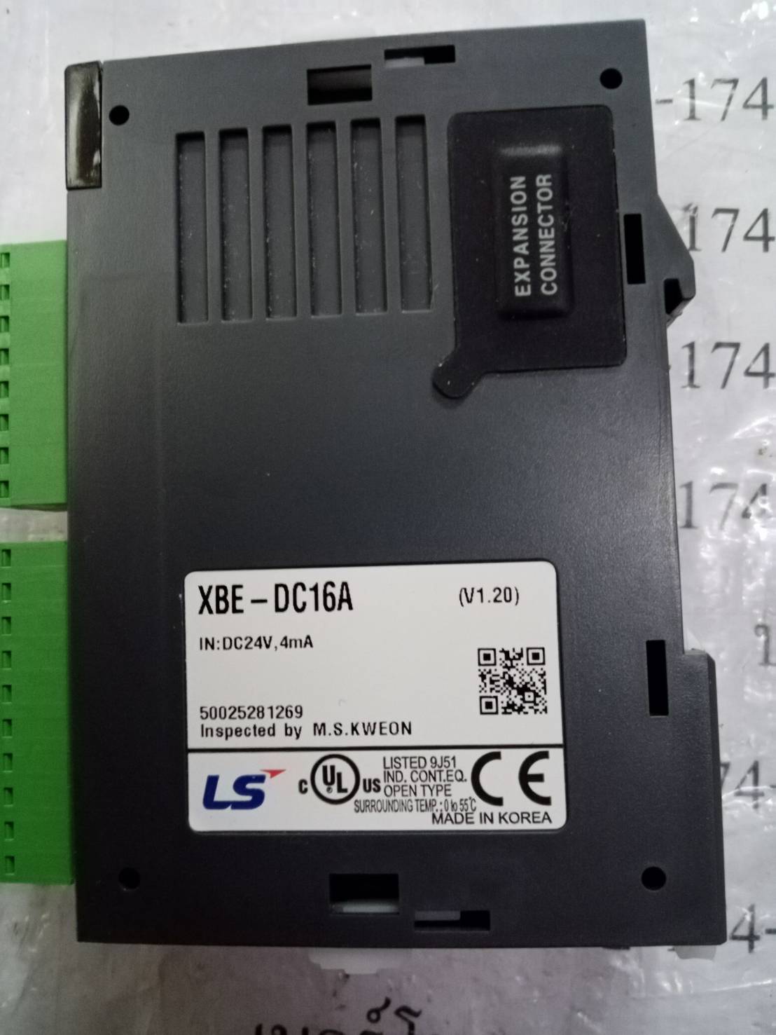 XBE-DC16A PLC " LS "