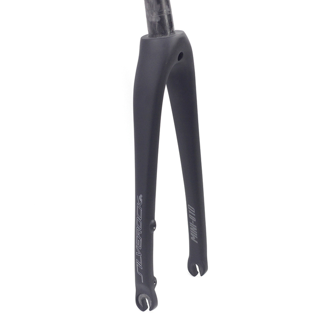 ตะเกียบคาร์บอน SILVEROCK Carbon Fork 20in Plus 406 22" 451 Caliper Brake Flat Mount Disc Brake