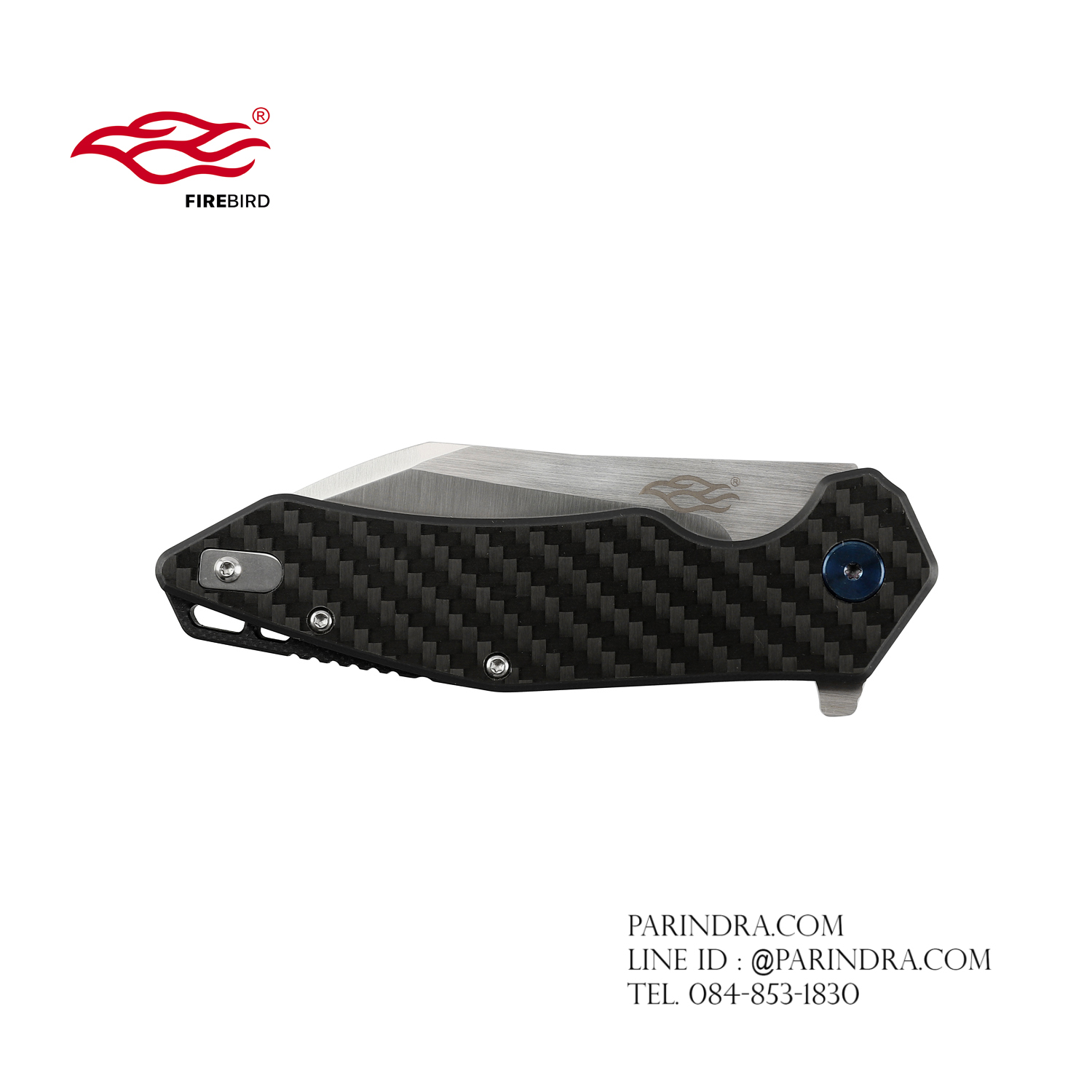 มีดพับ Ganzo กานโซ่ รุ่น FH31-CF / D2 Steel / ด้าม CARBON FIBER ของแท้ 100%