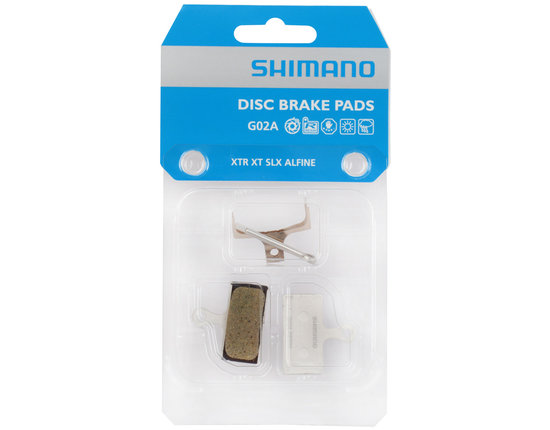 แผ่นยางเบลคดิส XTR/XT, BR-M9000/M8000, RESIN, W/O FIN, ไม่มีปีกระบายความร้อน,G02A