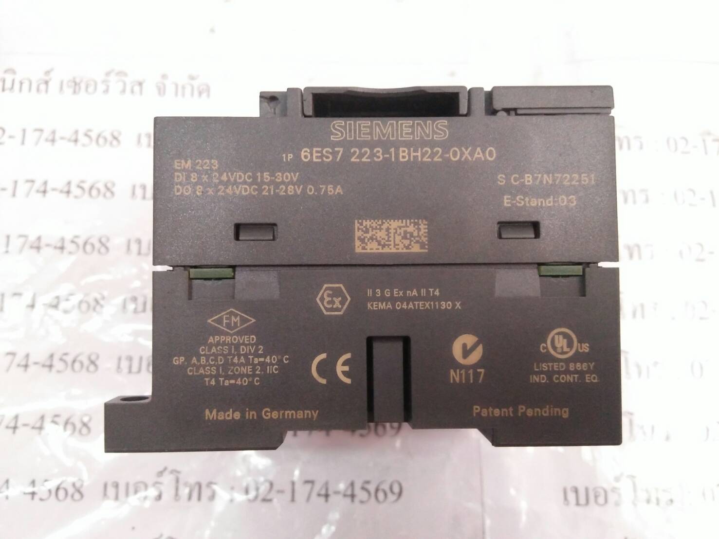 PLC “ SIEMENS ” รุ่น 6ES7 223-1BH22-0XA0