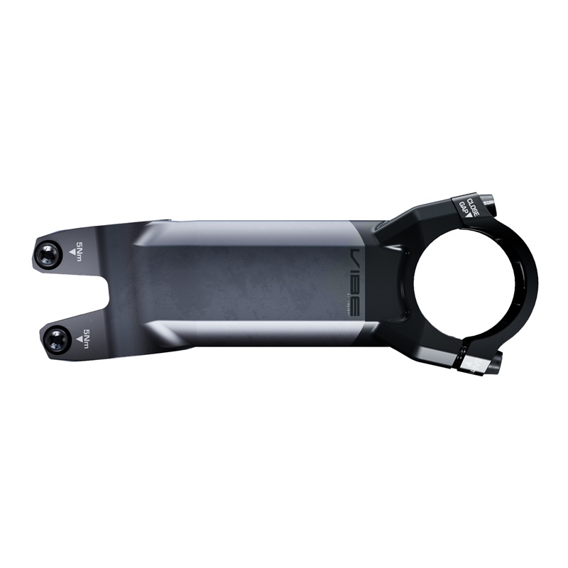 PRO คอแฮนด์ VIBE SUPERLIGHT, สีดำ, 90MM,100MM,110MM,120MM 31.8MM, +/-6 องศา