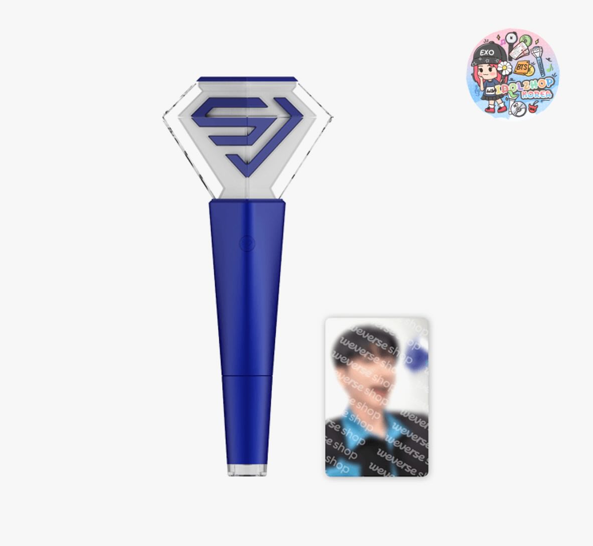 แท่งไฟ SUPER JUNIOR OFFICIAL FANLIGHT Special Edition -รับการ์ดสุ่ม 1 ใบ- ของแท้ 100% (รอนำเข้า 14-25 วัน)