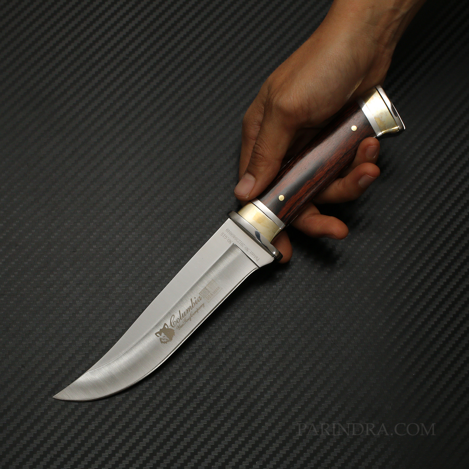 มีดเดินป่า COLUMBIA รุ่น G15 ใบมีดสวย คมมาก
