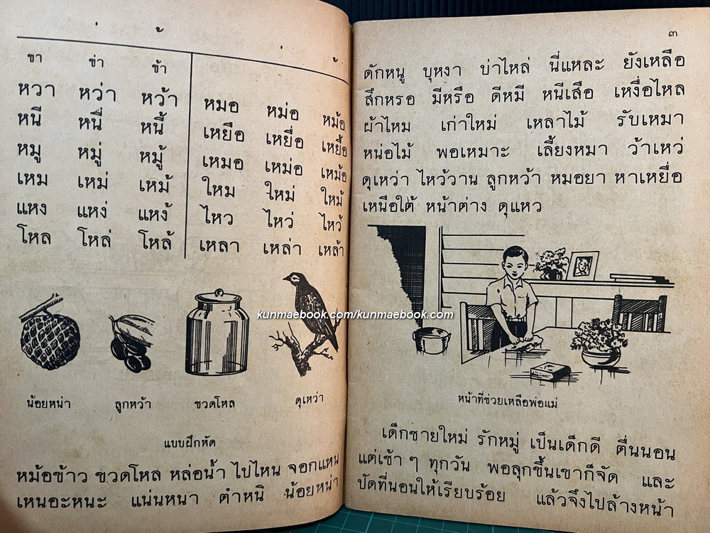 แบบเรียนเร็วใหม่ เล่ม 1 ตอนกลาง ชั้นประถมปีที่ 2