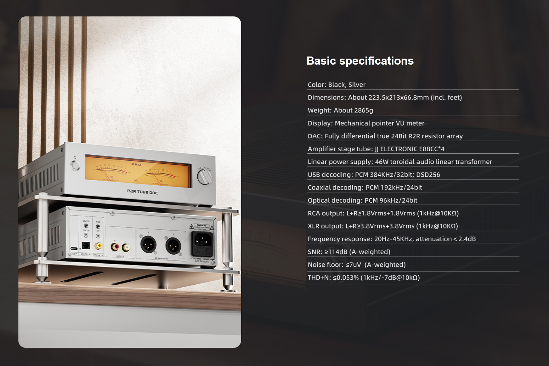 <PreOrder> FiiO WARMER DAC/AMP แบบ R2R ที่มี Tube Buffer สำหรับระบบเสียง Hi‑Fi ประกันศูนย์ไทย