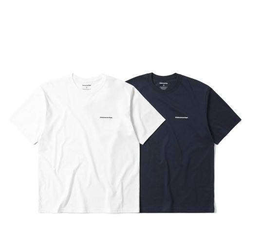 PRE เสื้อยืด thisisneverthat® SP-Logo Cooling Performance Tee White/Navy รอนำเข้า 9-14 วัน