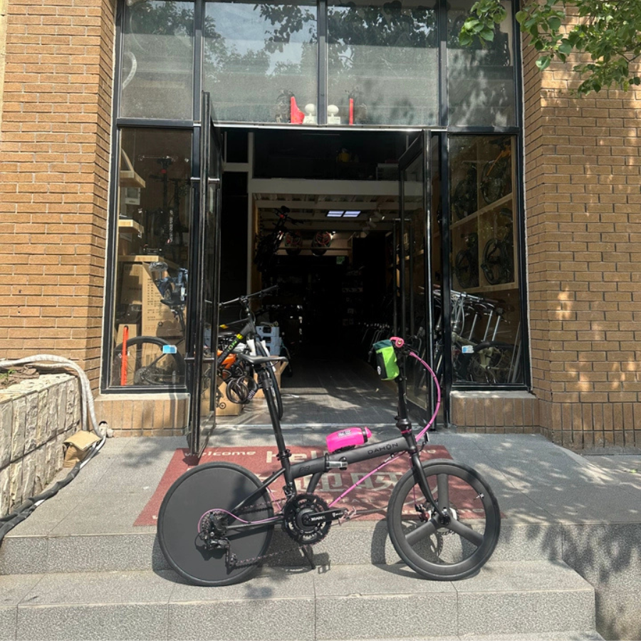 ล้อคาร์บอนมินิไบค์ Zero TS451-R TRI-SPOKE 451mm – ล้อหน้า/ล้อหลัง ระบบ Rim Brake สำหรับ Dahon, Brompton