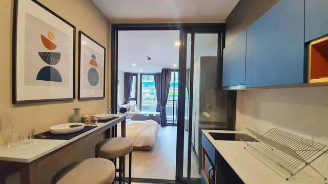 ให้เช่าคอนโด เดอะ เบส สะพานใหม่ ห้อง 28.39 ตรม.ห้องสวย เครื่องใช้ไฟฟ้าครบ ติด BTS สายหยุด