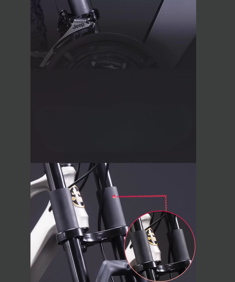 JEEP CR890 Mountain Bike – 30-Speed Hydraulic Disc Brake, 26"/27.5" Wheels | Durable, Powerful, All-Terrain Ready