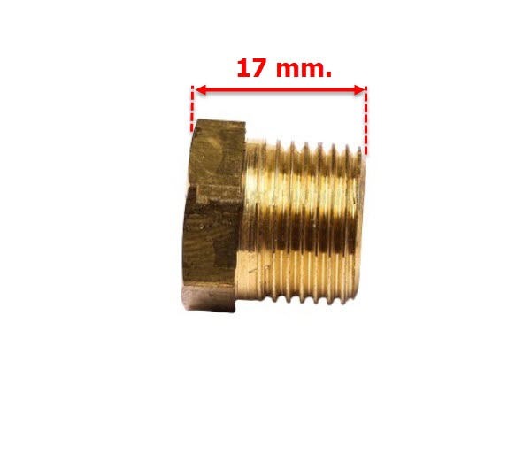 ข้อลดเหลี่ยม TP เอน่า(ANA) รุ่น314 ขนาด 3/8"X1/4" Pn.A131-1875 (ทองเหลืองแท้) #N8