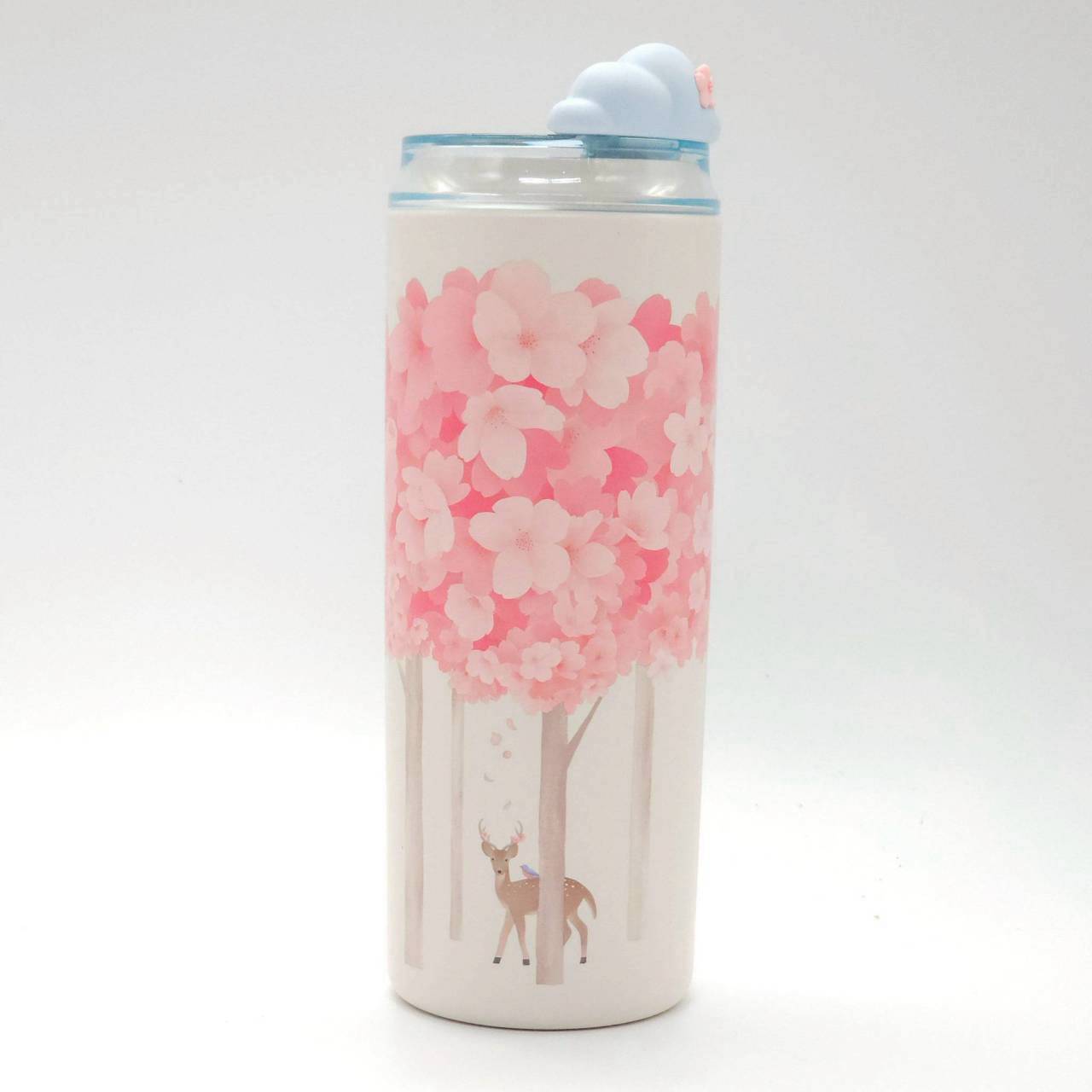 Starbucks Japan Sakura Stainless Bottle แก้วสตาร์บัครุ่นลิมิเต็ดประจำฤดูซากุระ 355ml