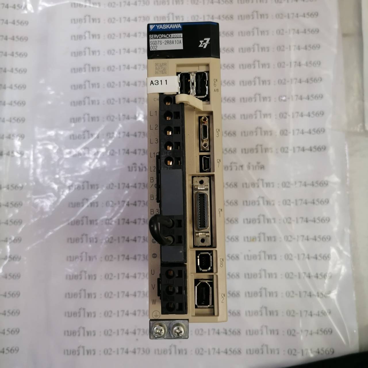 SGD7S-2R8A10A002 SERVO DRIVE “ YASKAWA ”
