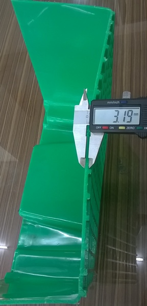ลังพลาสติก ขนาด 36.0 x 53.5 x 14 cm. เกรด A HDPE เบอร์ 419