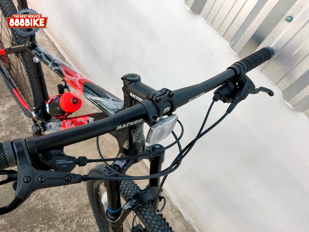 BACKER SPY จักรยานเสือภูเขา เฟรมอลูมิเนียม เกียร์ SHIMANO Deore 2*11 speed โช๊คลม ล้อ 29, 2021