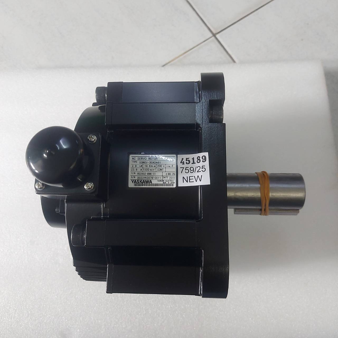SGMGV-30ADA61 SERVO MOTOR " YASKAWA "